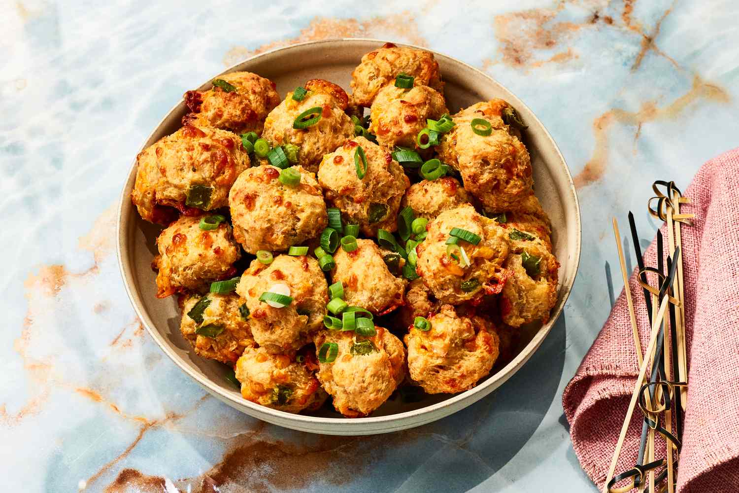 Cream Cheese Sausage Balls