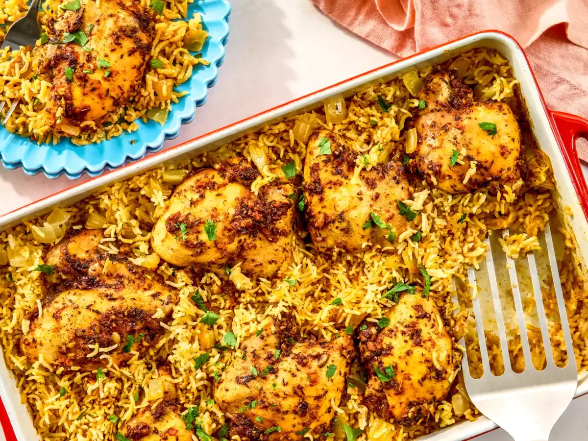 Baked Chicken And Rice