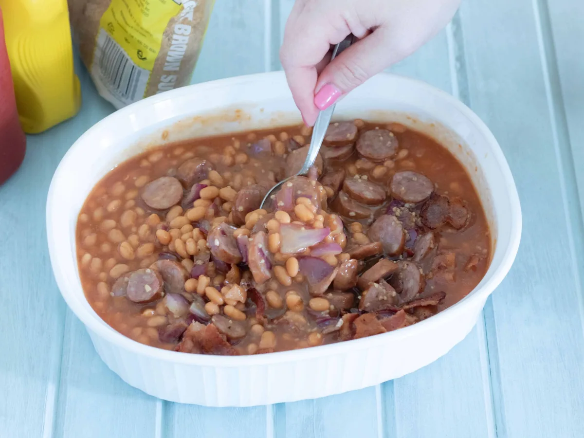 Smoked Sausage And Beans