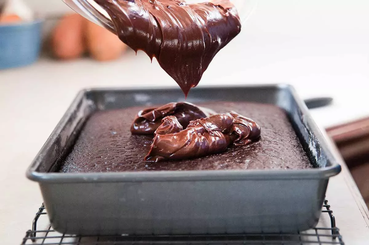 Betty Crocker Sour Cream Chocolate Cake