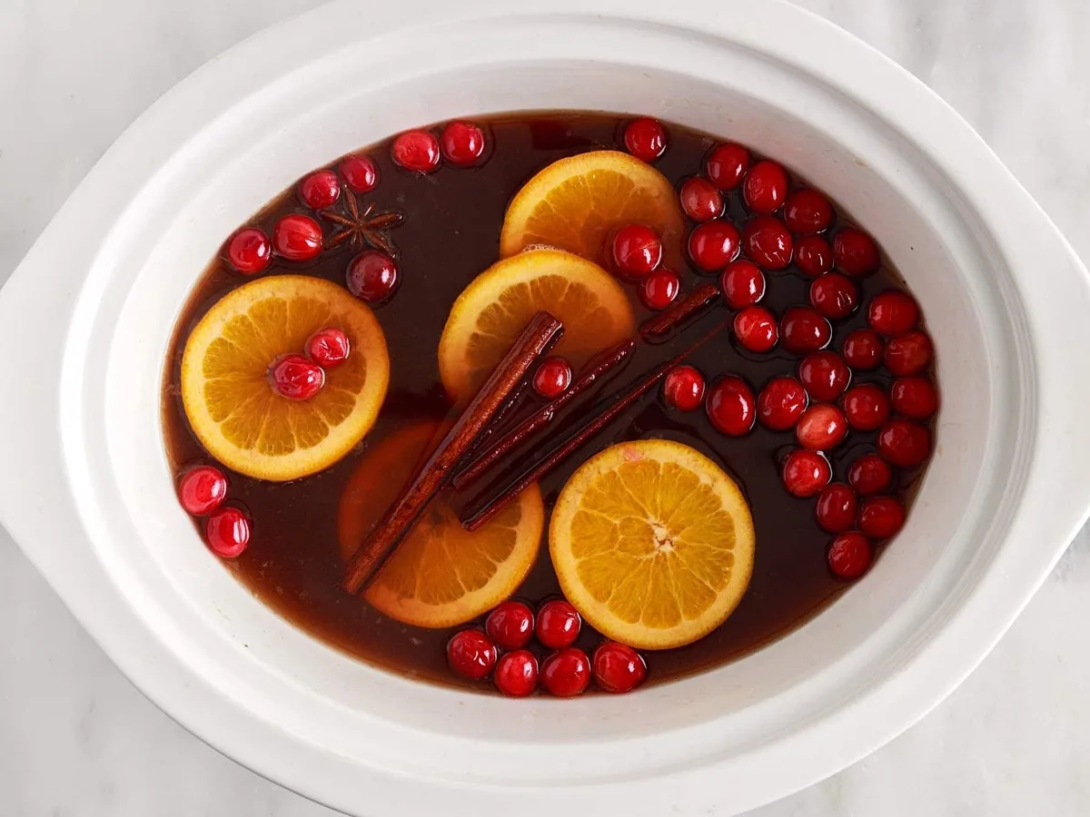 Hot Cranberry Punch - Crock Pot