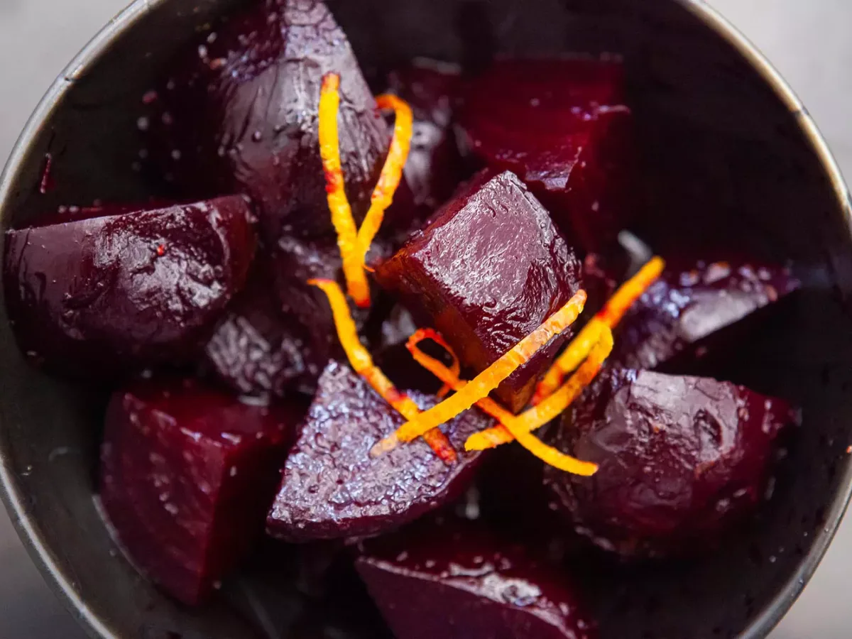 A Blush of Baked Beets