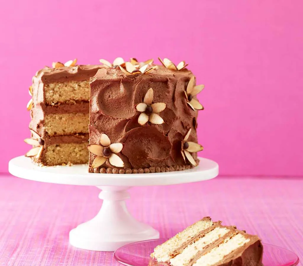 Almond Flower cake