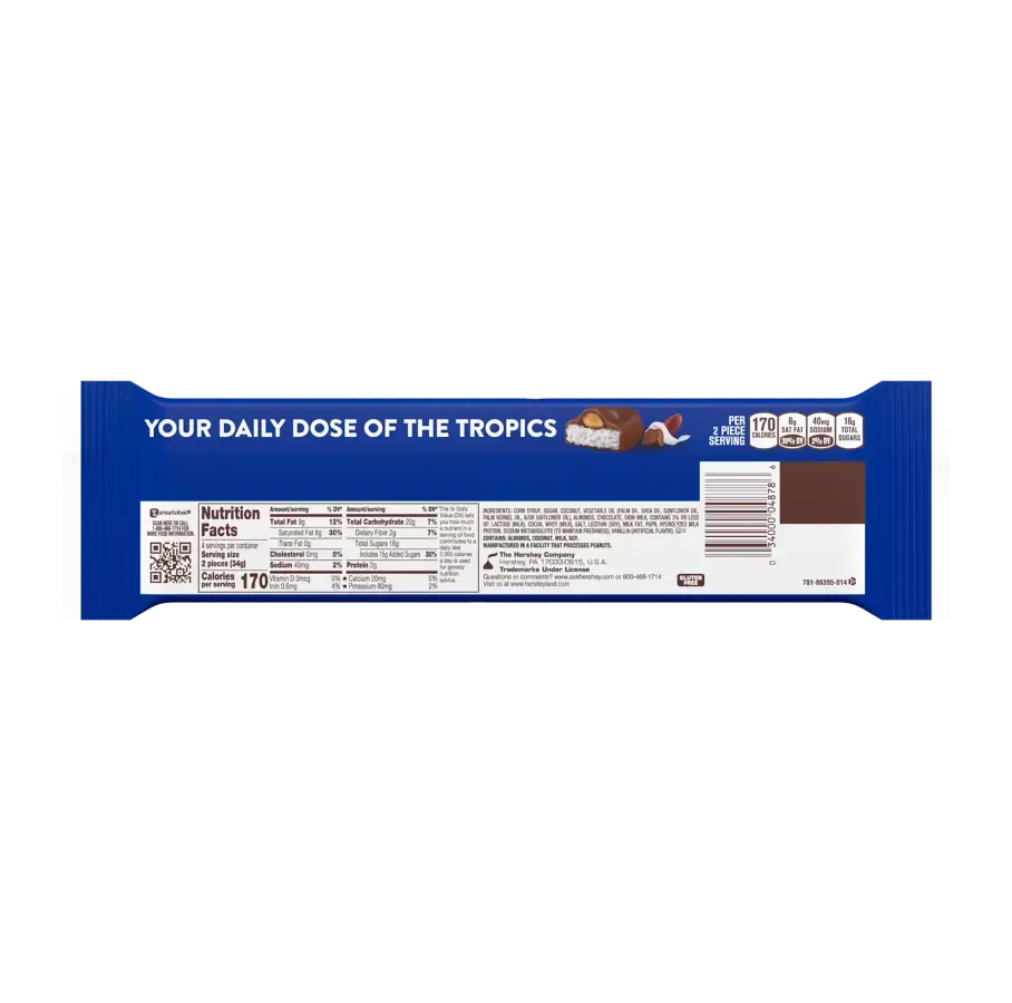 Almond Joy Bars