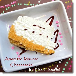 Amaretto Mousse Cheesecake