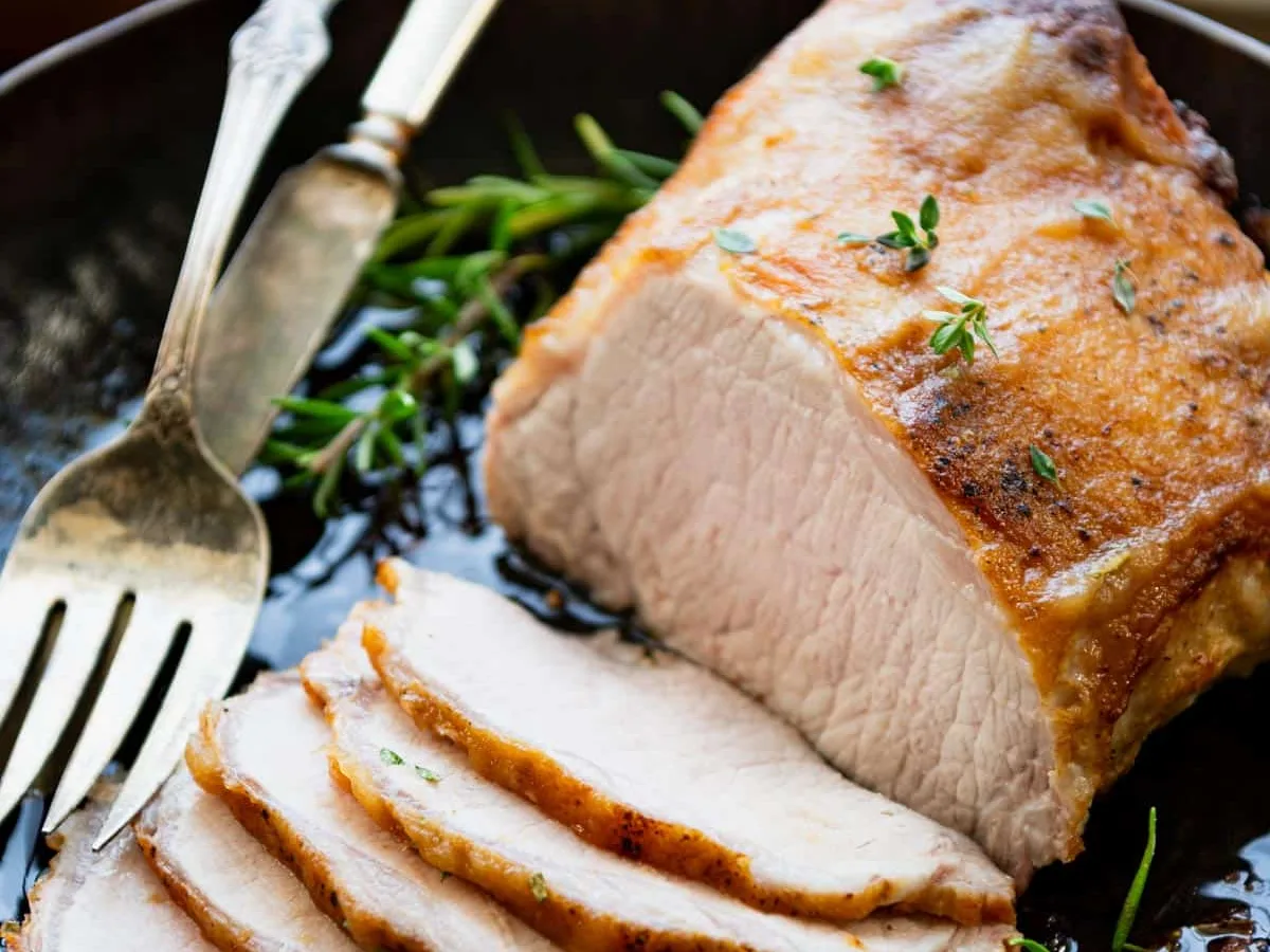 Apple Glazed Pork Roast