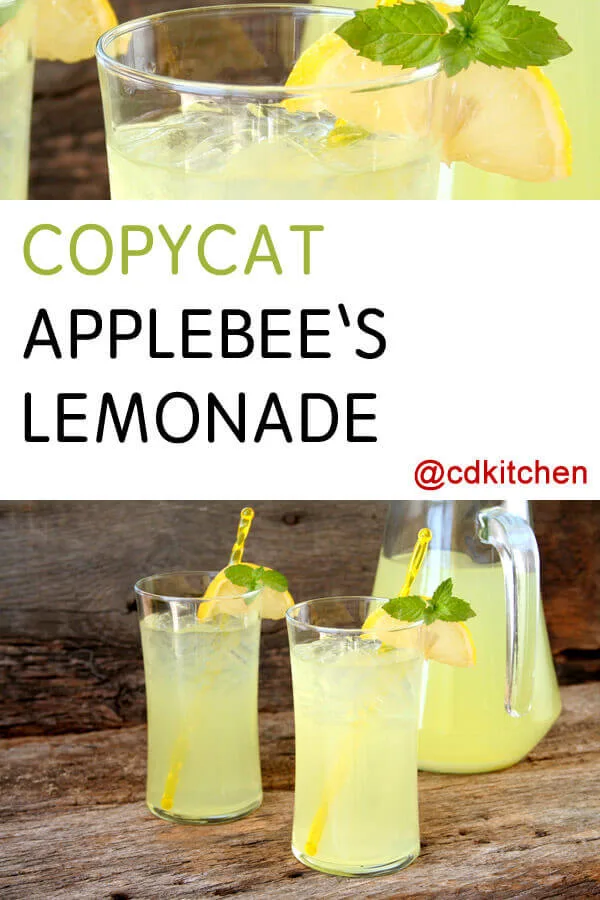 Applebee's Lemonade