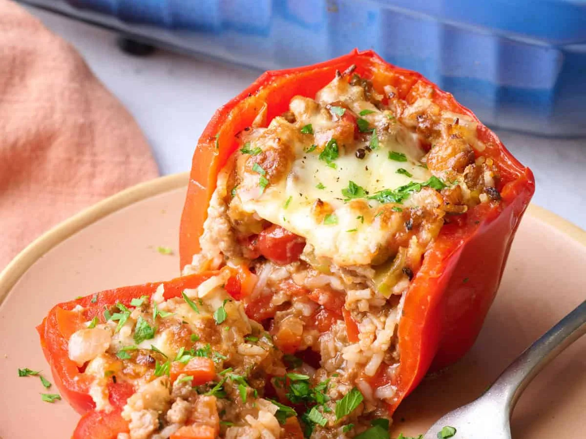 Athenian Stuffed Peppers