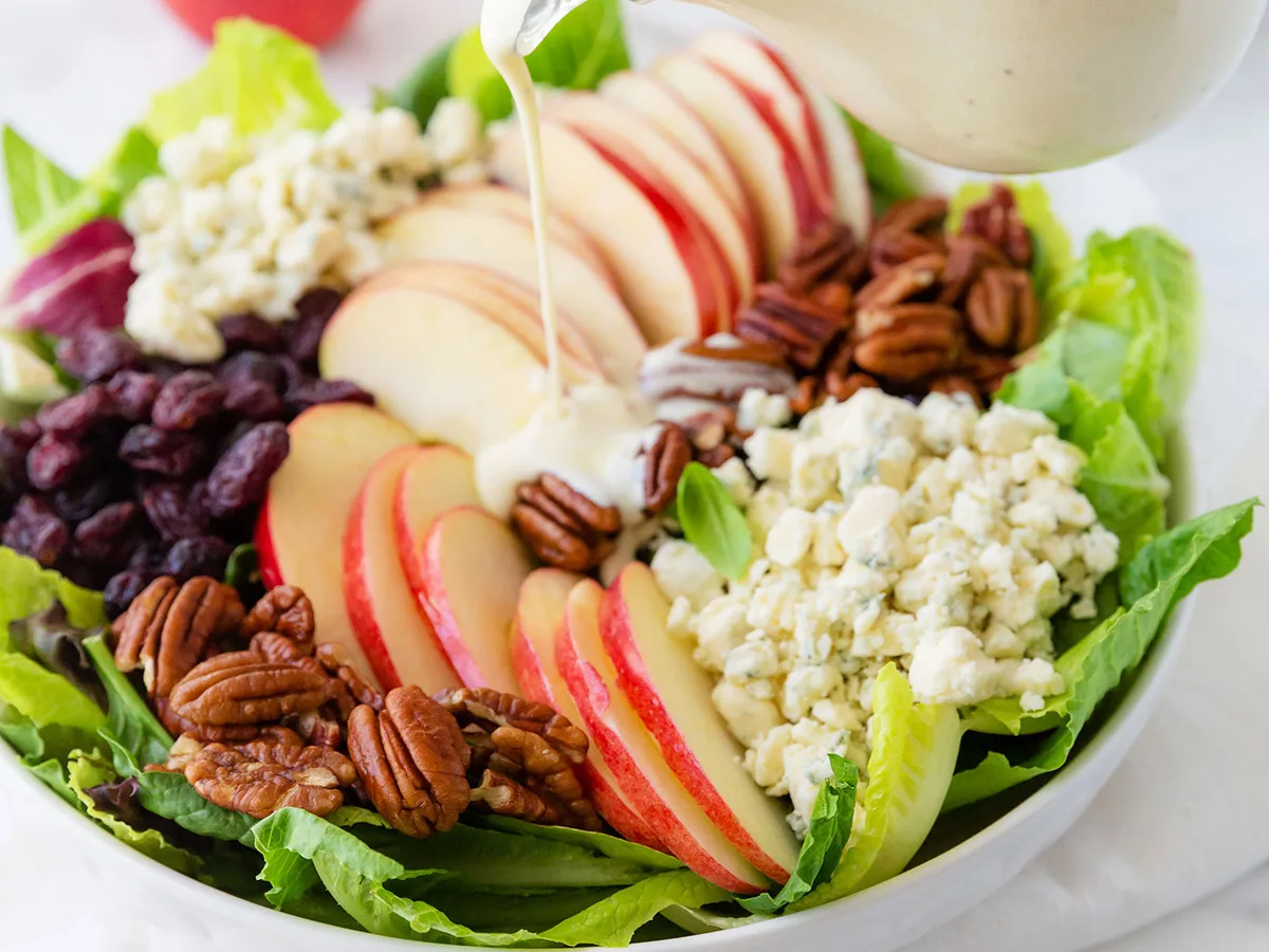 Autumn Salad With Bleu Cheese