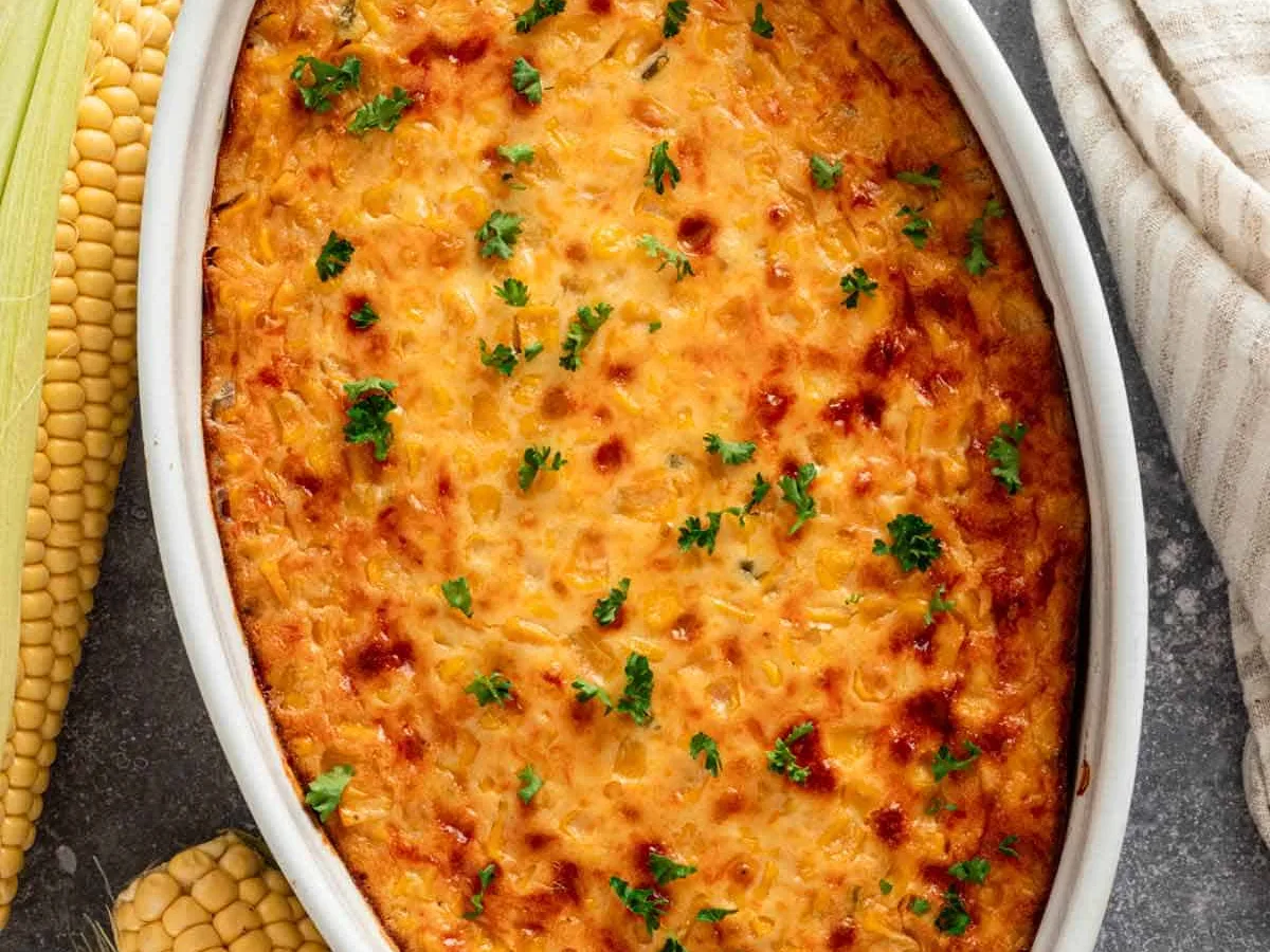 Awesome and Easy Creamy Corn Casserole