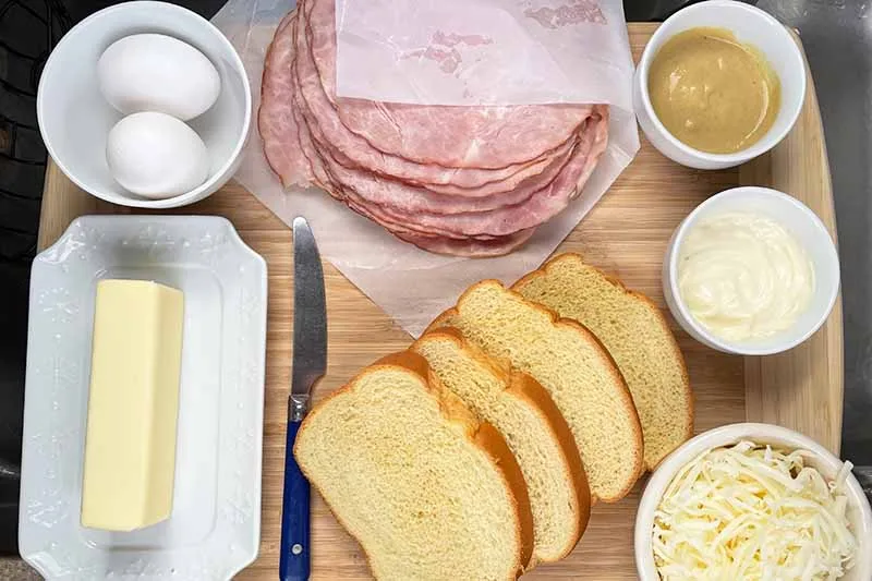 Baked Ham and Cheese Monte Cristo