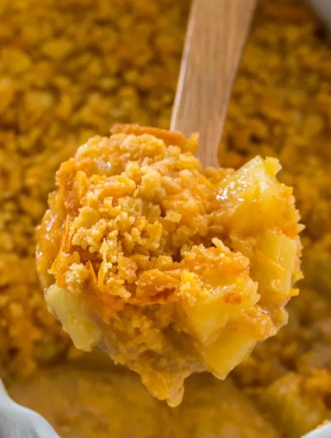 Baked Pineapple Casserole