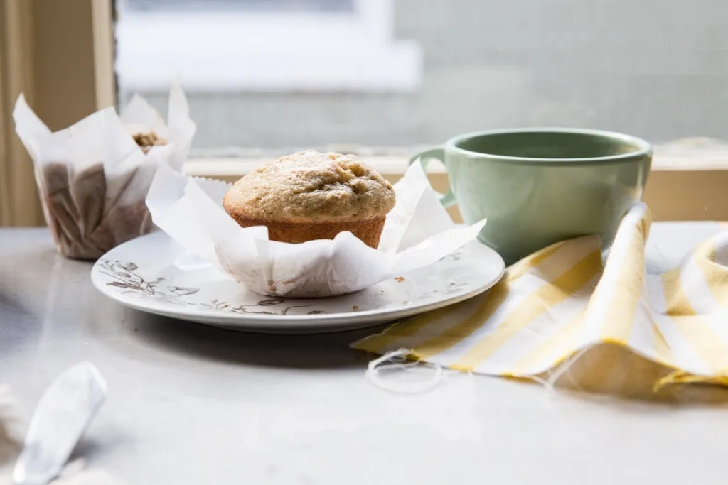 Banana-Date Muffins