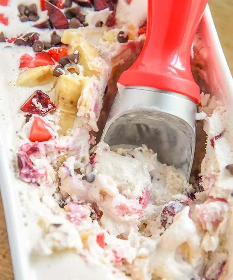 Banana Split Ice Cream
