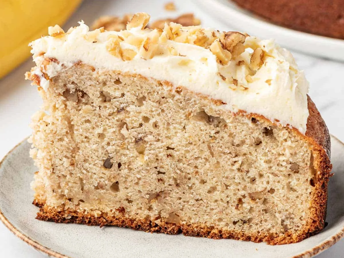 Banana Walnut Cake