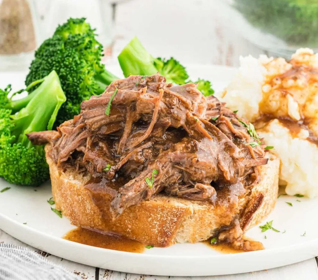 Slow Cooker Barbecue Beef Sandwiches