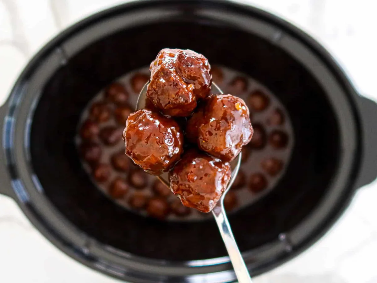Barbecued Cocktail Meatballs