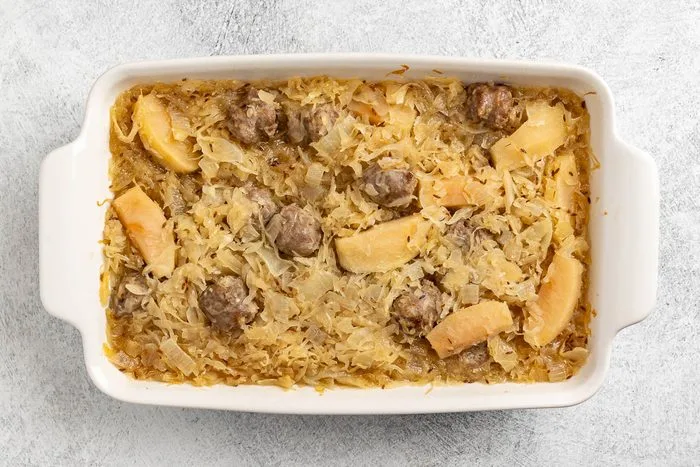 Bavarian Kraut Casserole