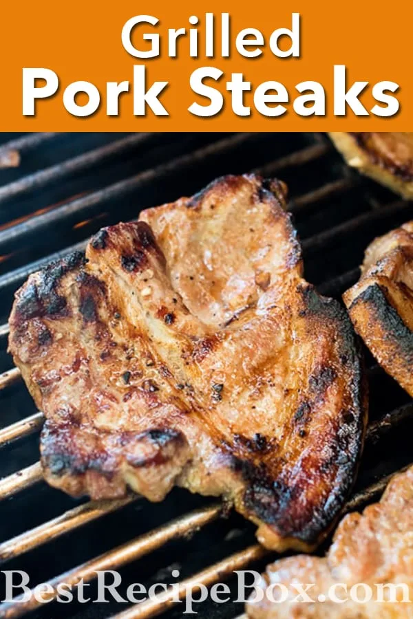 BBQ Pork Shoulder Steaks
