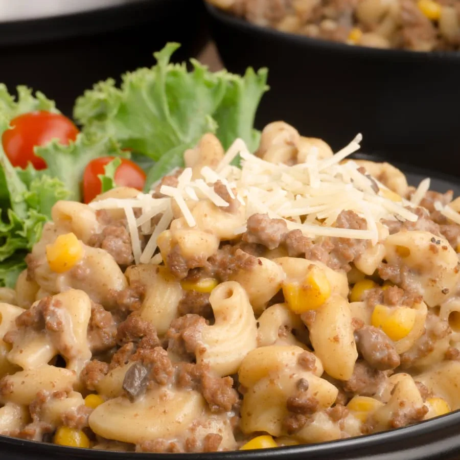 Beef And Macaroni Casserole