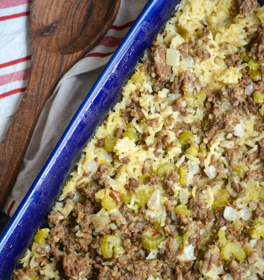 Beef and Rice Casserole