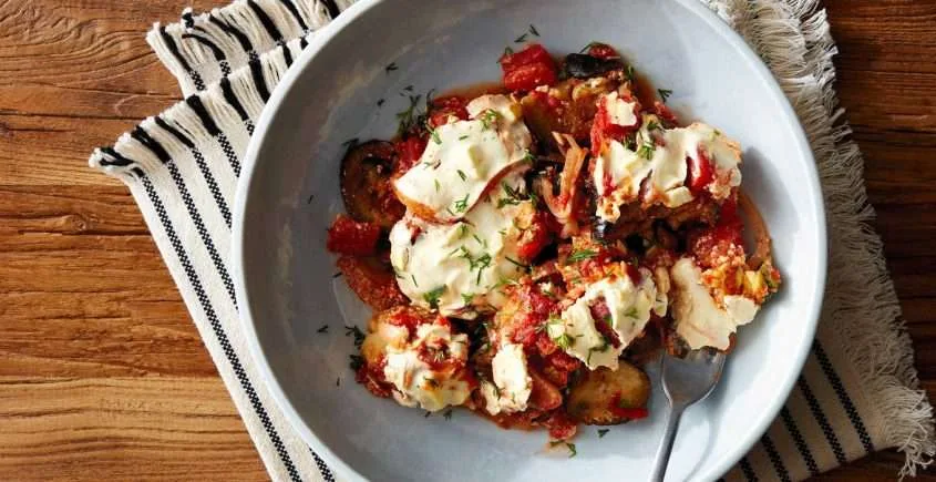 Beef Baked with Yogurt and Black Pepper