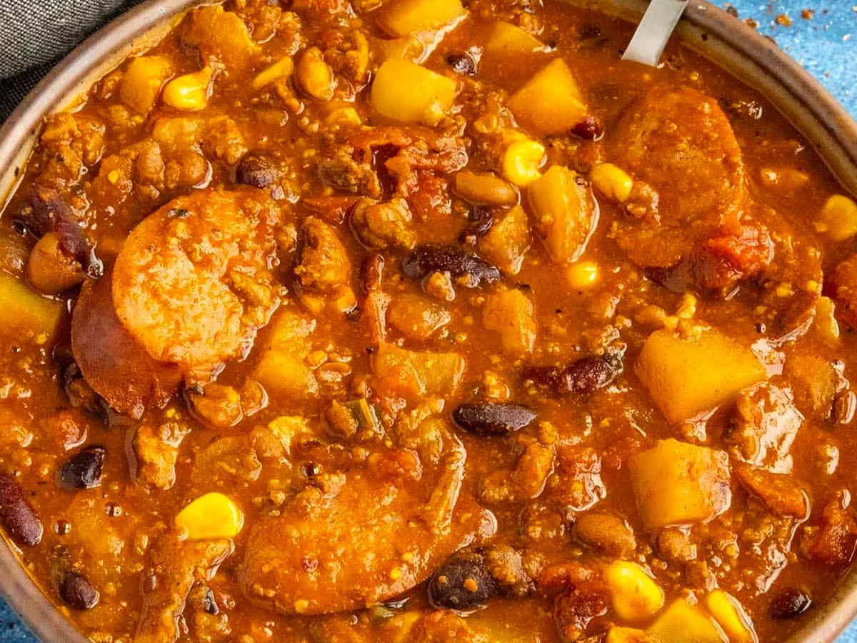 Beef Casserole With Edam Sausage Creole