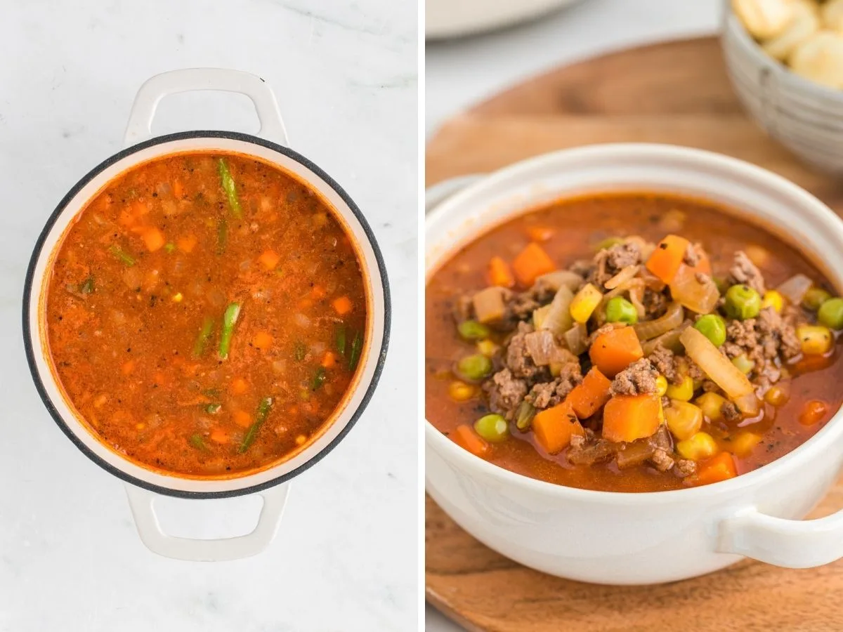 BEEF N BREW VEGETABLE SOUP