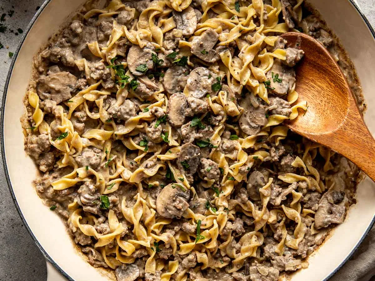 BEEF STROGANOFF #6