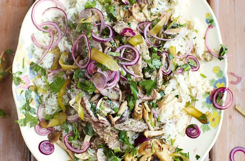 Jamie Oliver's Beef Stroganoff