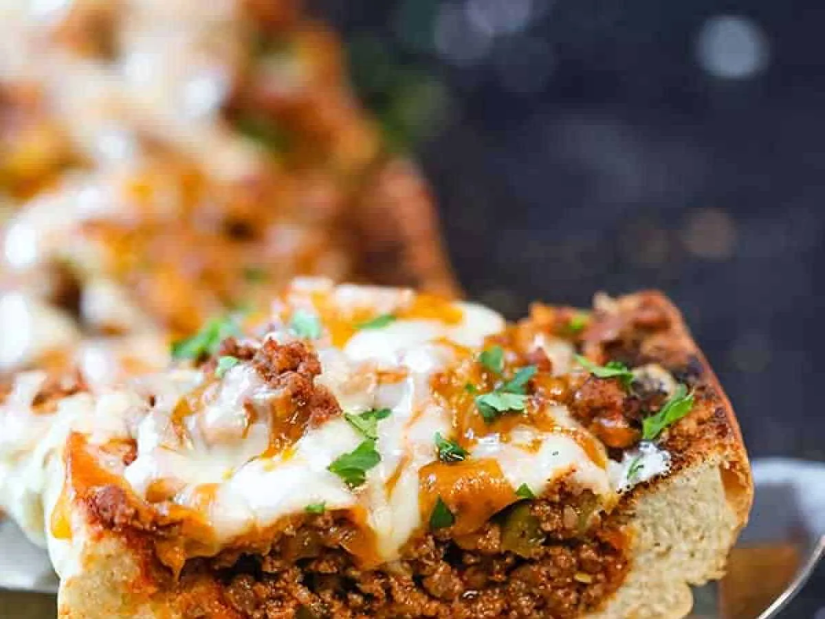 Beef Stuffed French Bread