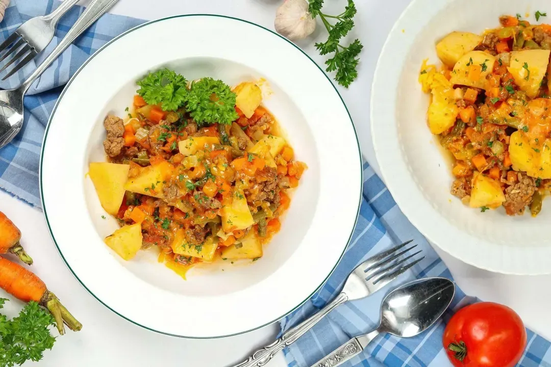 Beef Vegetables Casserole