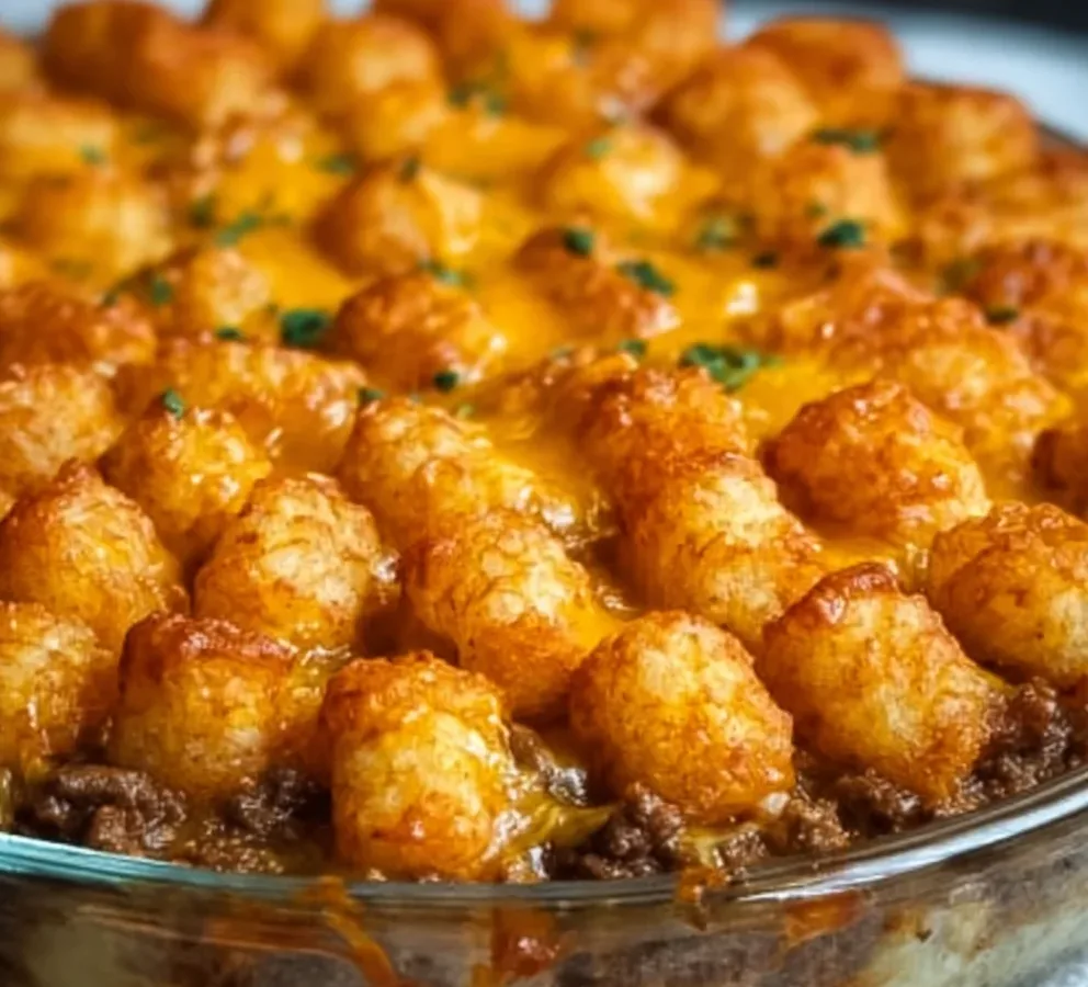Beefy Tater Tot Casserole
