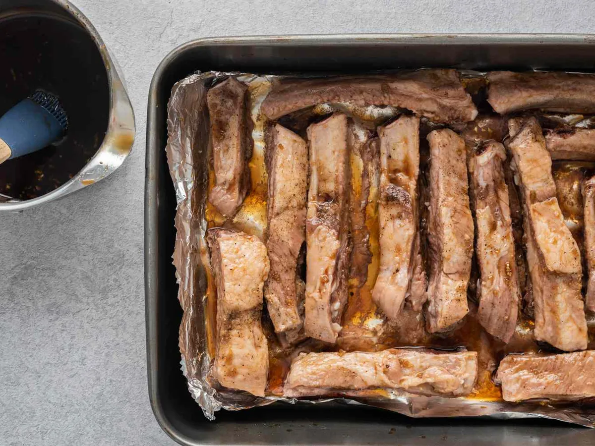 Beer and Honey Marinated Ribs