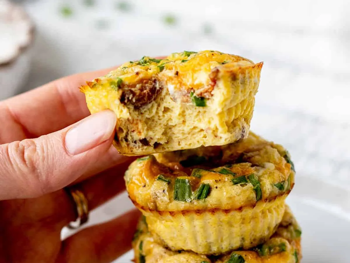 Bite-Size Crustless Quiche