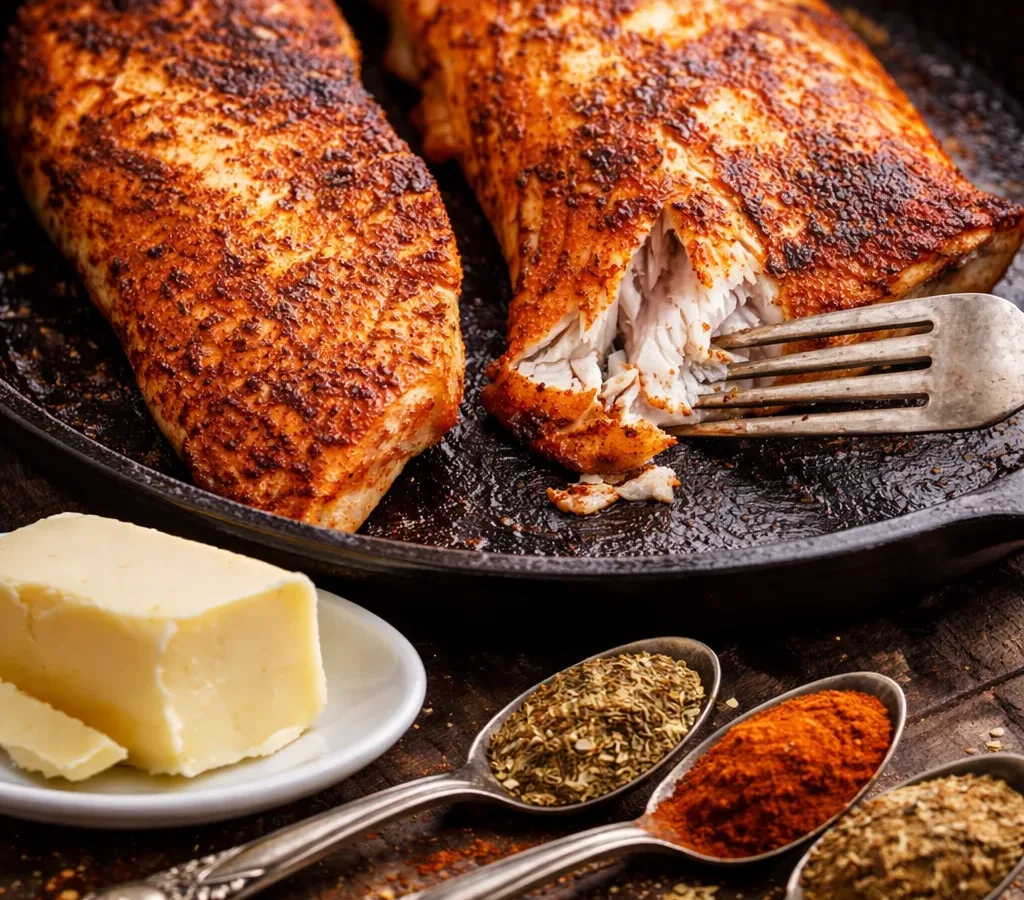 Blackened Redfish