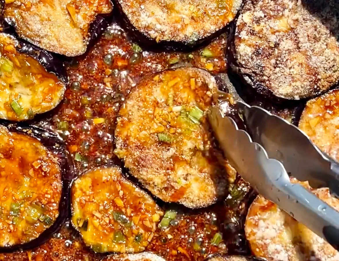 Blackened Sweet Aubergine