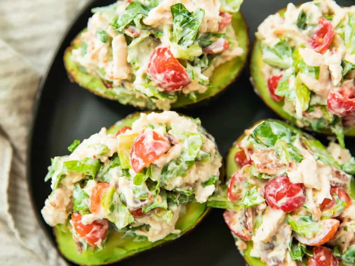 BLT-stuffed Avocados