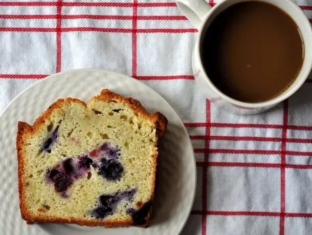 Blueberry Pound Cake