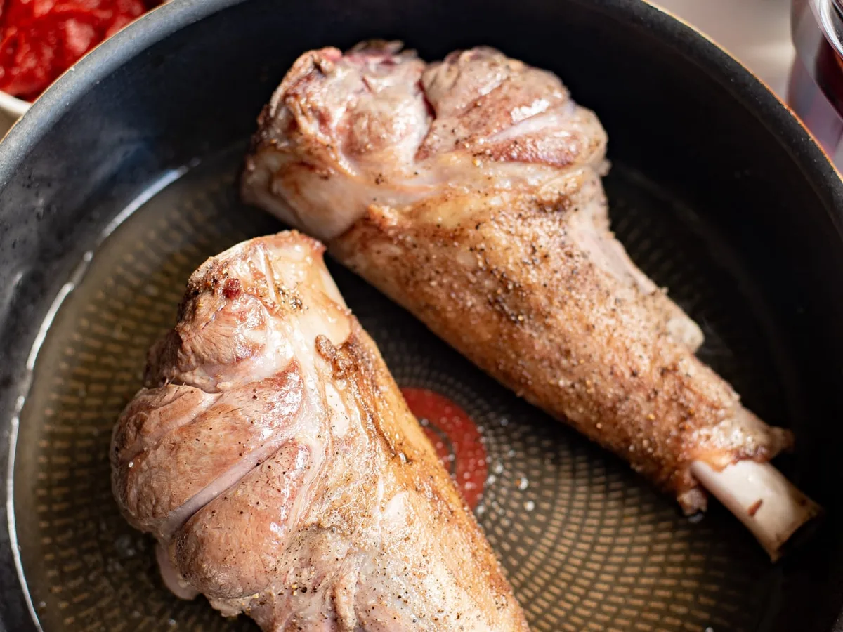 Braised Lamb Shanks