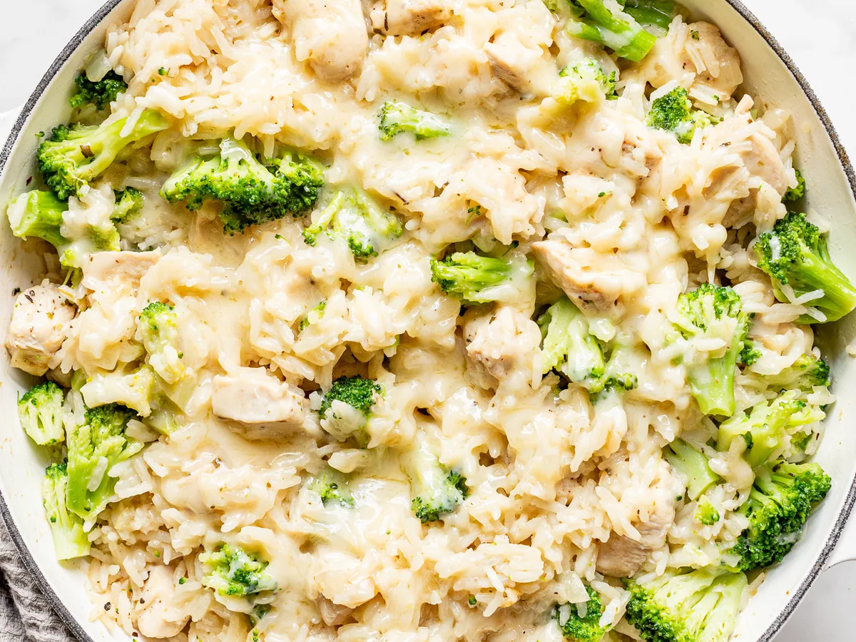 Broccoli Chicken Rice Cheese Delight