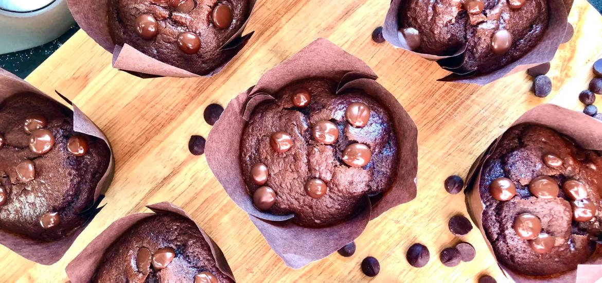 Buckstar’s Sinful Mocha Chocolate Chip Muffins