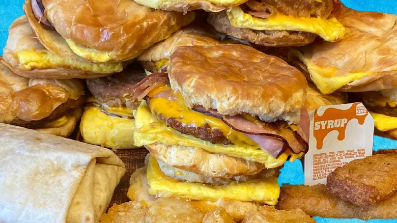 Burger King Breakfast Sandwiches