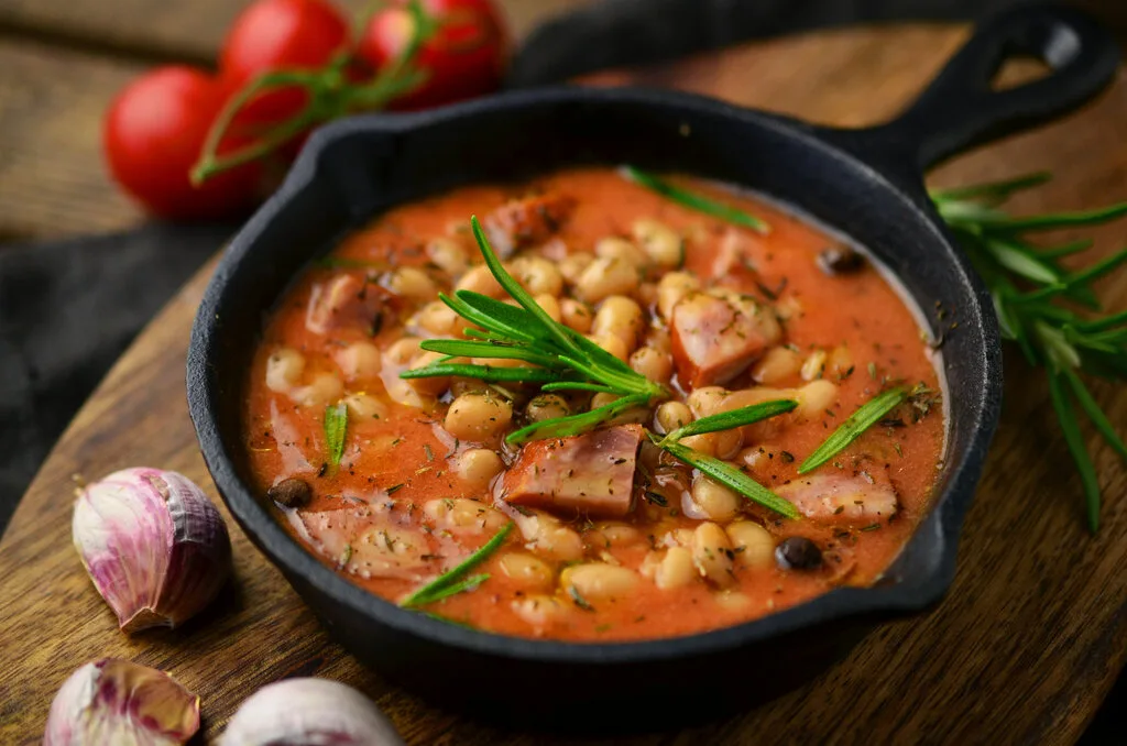 Cajun Brew Pork N Beans