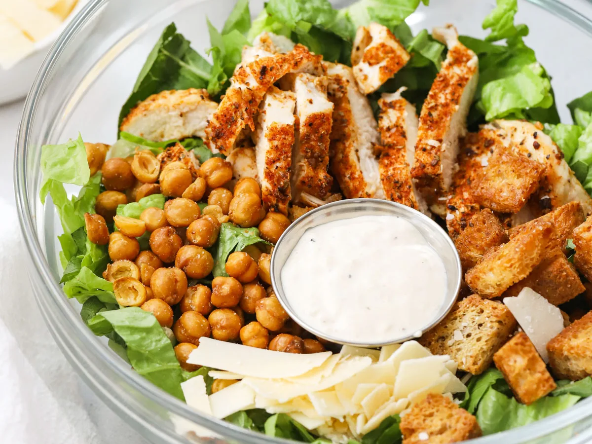 Cajun Chicken Caesar Salad