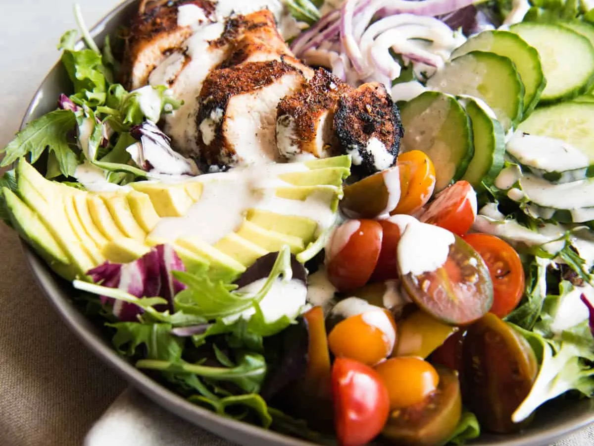 Cajun Tomato Chicken Salad