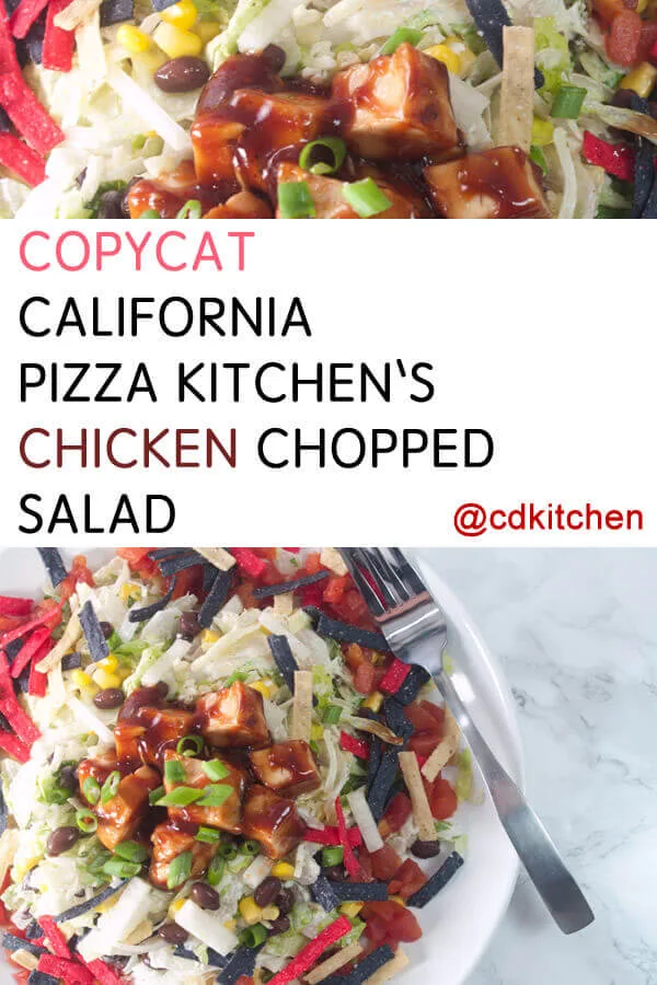 California Pizza Kitchen BBQ Chicken Salad