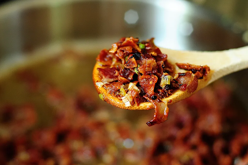 Camper'S Pizza Bacon Tomato Capellini