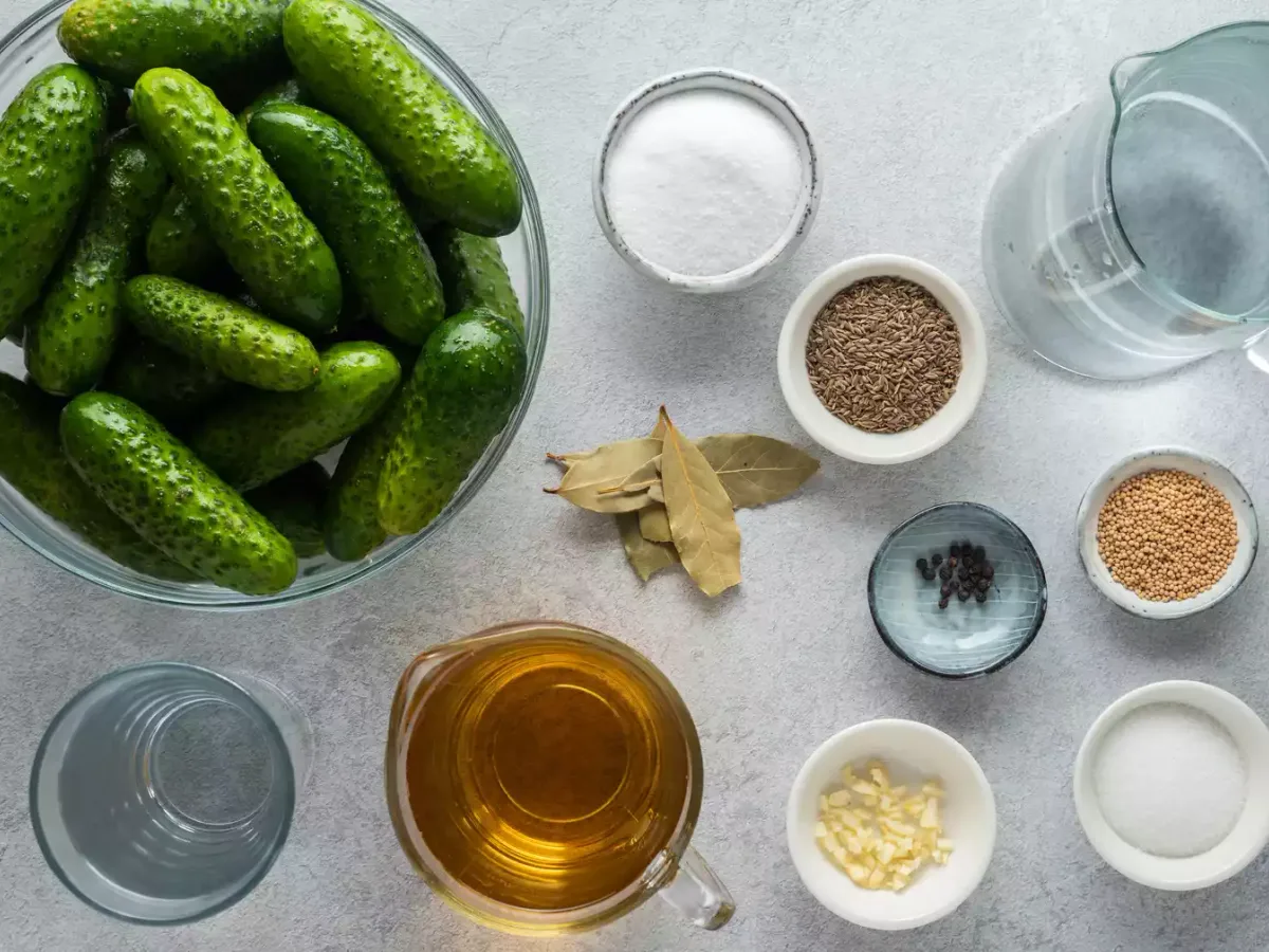 Candied Dill Slices