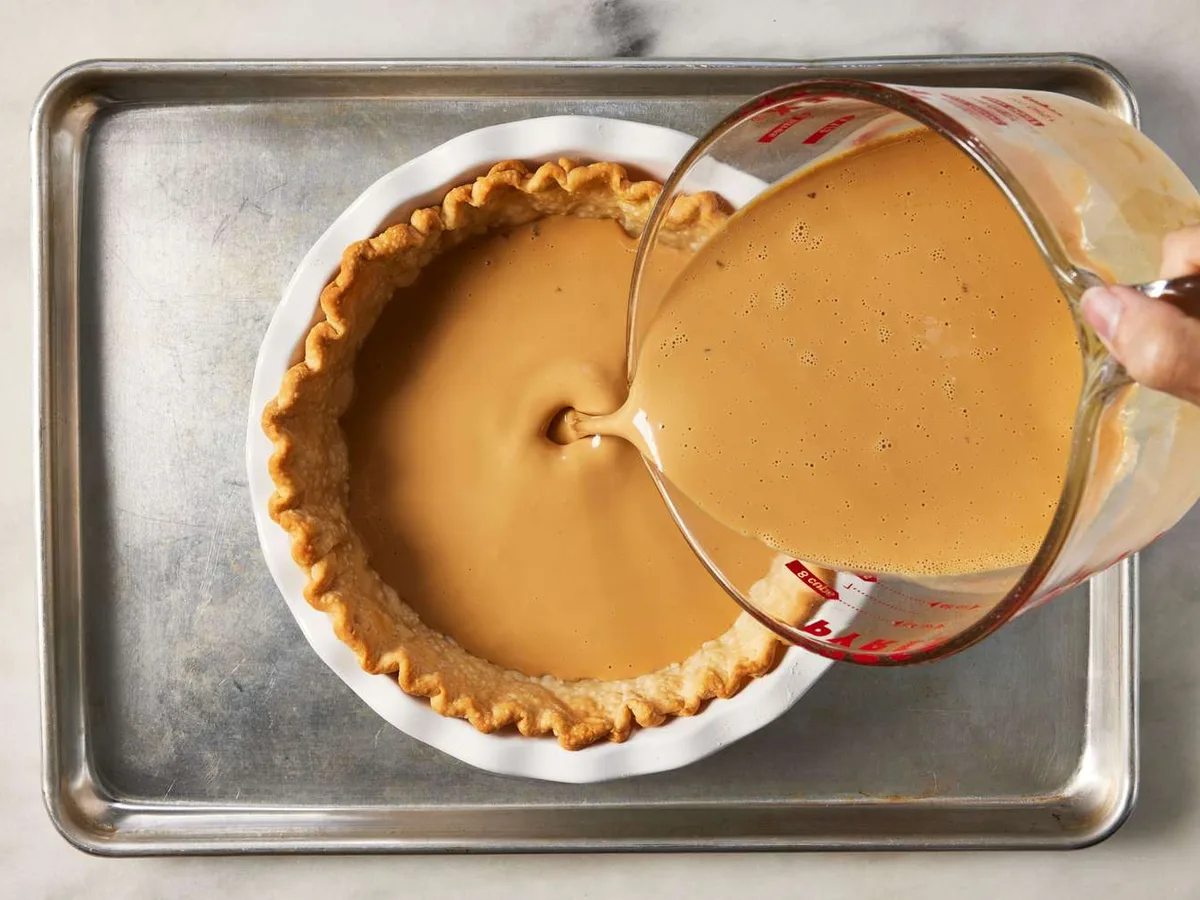 Caramel Custard Pie